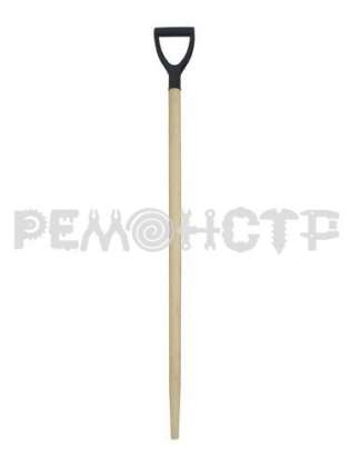 Черенок для лопаты D 32мм V-ручка высший сорт 