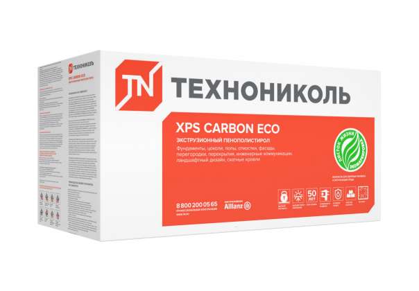Утеплитель Техноплекс Carbon Eco 1180х580х20мм 14,4м2