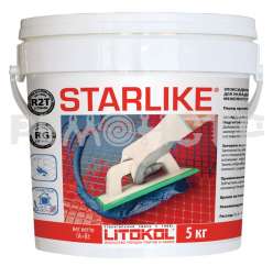 Эпоксидная затирочная смесь LITOCHROM STARLIKE 2,5кг