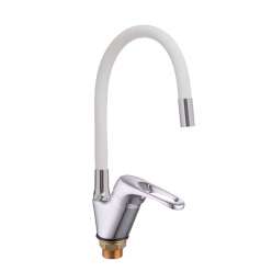 Смеситель для кухни, латунь, KD-3009-07W-32, d35 Lucky Tap 