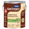 Защитный лессирующий состав 2-в-1 Биотекс Текс мореный дуб 2,7л