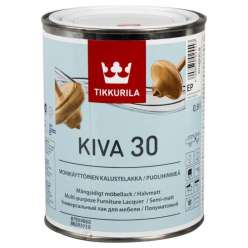 Лак Tikkurila Kiva полуматовый 0,9л