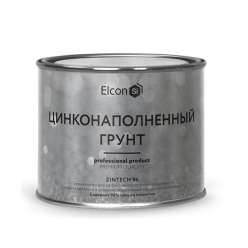 Грунт антикоррозийный цинконаполненный Elcon Zintech серый 1кг