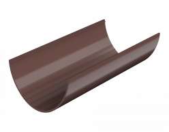 Желоб водосточный Технониколь ПВХ коричневый 3м