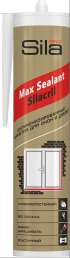 Герметик силиконовый для окон и дверей SILA PRO Max Sealant Silacril белый 290мл