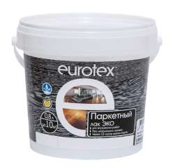 Лак паркетный акрило-уретановый Eurotex Эко матовый 0,8л