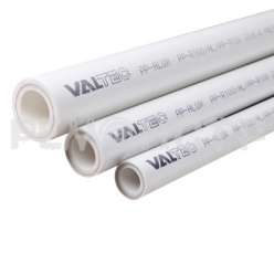 Труба 20х3,4мм PN25 4м армированная алюминием для отопления (PP-ALUX) VALTEC
