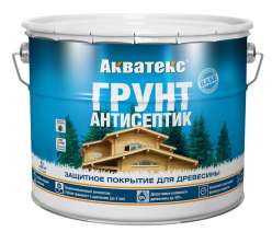 Грунт-антисептик Акватекс Рогнеда 9л 