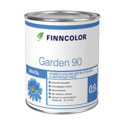 Эмаль Finncolor Garden 10 База А Белая 0,9л