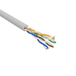 Нарезка кабель витая пара U/UTP Cat 5e 4х2х0,5х24AWG solid indoor PVC серый REXANT