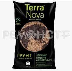 Грунт универсальный с биогумусом и 10% перлита Терра Нова Terra Nova 10л