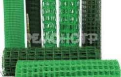 Заборная решетка ячейка 40х40мм 1,5х20м зеленая Протект
