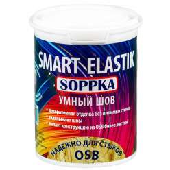 Шпатлевка для плит OSB Умный шов Soppka Smart Elastik 1кг